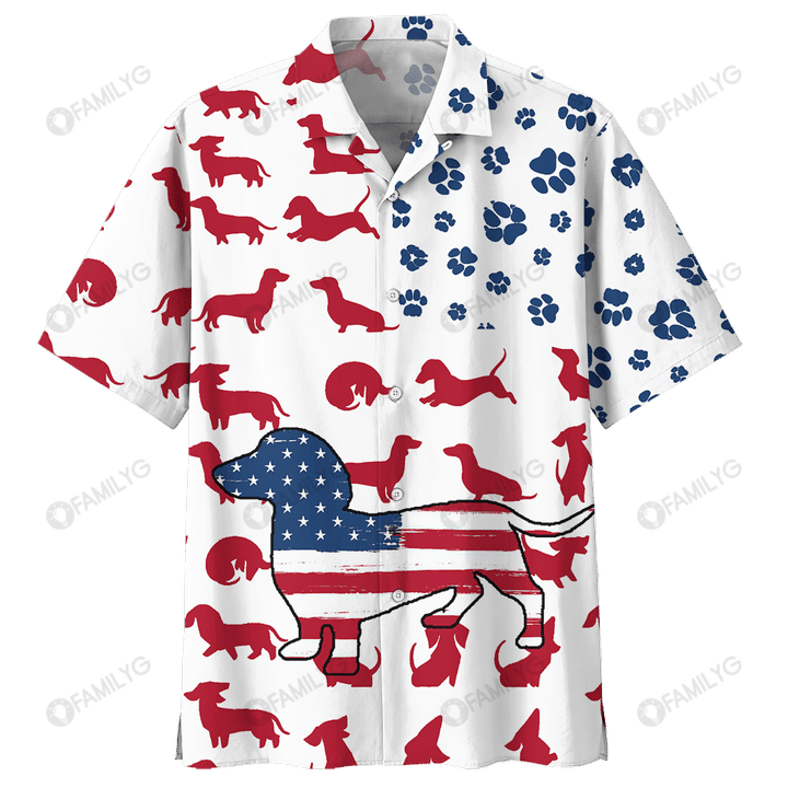 Léinte Dachshund - 4ú Iúil Léinte Haváís - Léine Haváíais Dachshund, Bronntanas Léine Haváíais, Bronntanas Nollag