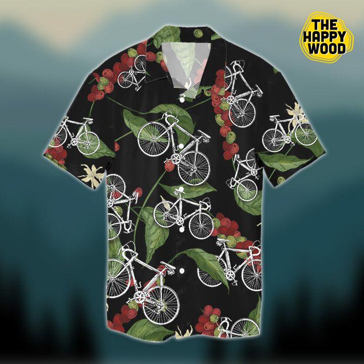 Bicycle Hawaiian Hawaii Shirt,Hawaiian Shirt Gift, Christmas Gift