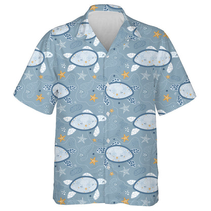 Turtar Gorm Gleoite Sa Farraige Tonnta Réaltaí Éisc Léine Haváís, Bronntanas Léine Haváíais, Bronntanas Nollag