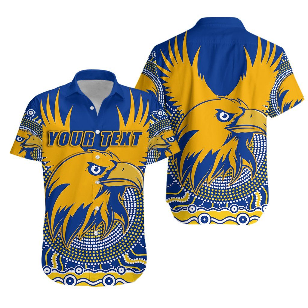 Eagles Hawaiian Aloha Shirt West Coast Mix Indigenous Hawaiian Shorts Beach Short Sleeve_Hawaiian Shirt Gift, Christmas Gift