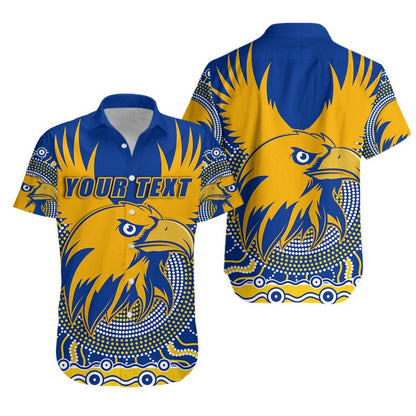 Eagles Hawaiian Aloha Shirt West Coast Mix Indigenous Hawaiian Shorts Beach Short Sleeve_Hawaiian Shirt Gift, Christmas Gift