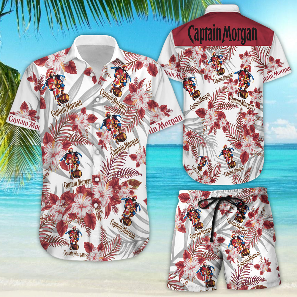 Captain Morgan Hawaiian Shirt_ Hawaiian Shirt-Hawaiian Shirt Gift, Christmas Gift