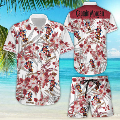 Captain Morgan Hawaiian Shirt_ Hawaiian Shirt-Hawaiian Shirt Gift, Christmas Gift