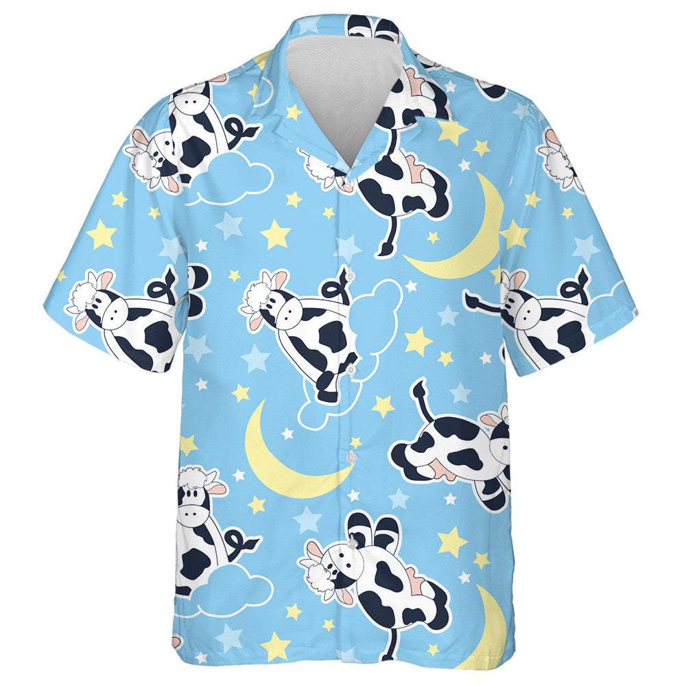 Naughty Cow Sticking Out Her Tongue Hawaiian Shirt,Hawaiian Shirt Gift, Christmas Gift