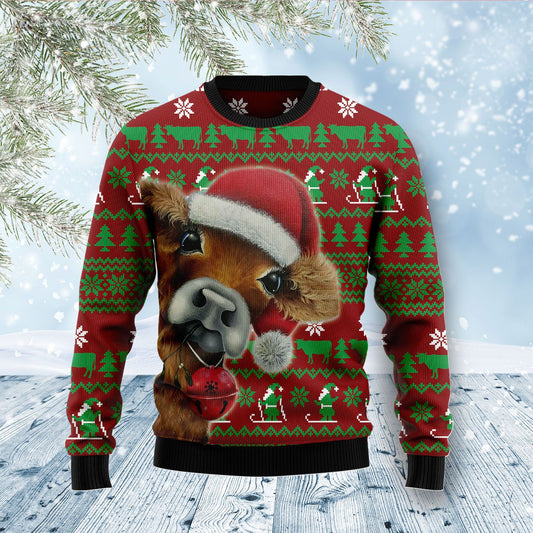 Cow Xmas Ugly Christmas Sweater, Christmas Ugly Sweater,Christmas Gift,Gift Christmas 2022