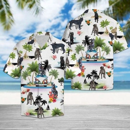 Cane Corso Vacation Hawaiian Shirt Summer-Hawaiian Shirt Gift, Christmas Gift