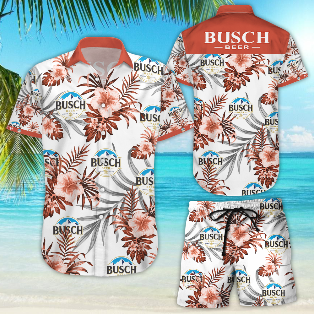 Busch Beer Hawaiian Shirt â€“ Dnstyles,Hawaiian Shirt Gift, Christmas Gift