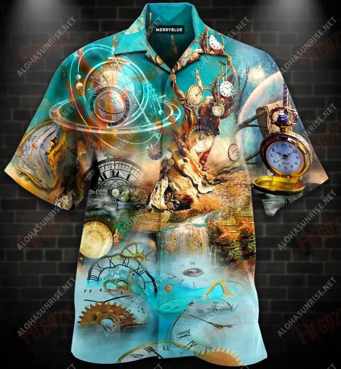 Mura bhfuil Anois, Nuair a Clog Léine Haváí Unisex Laethanta Saoire Gearr Muinchille Na Léinte Haváís is Fearr Patrún Léine Haváís, Bronntanas Léine Haváíais, Bronntanas Nollag