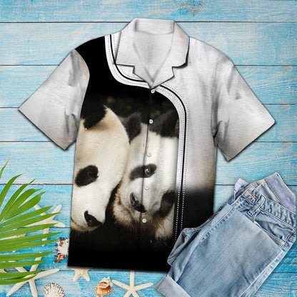 Patrún Gleoite Mam Panda Giant Agus Leanbh Léine Haváís, Bronntanas Léine Haváís, Bronntanas Nollag