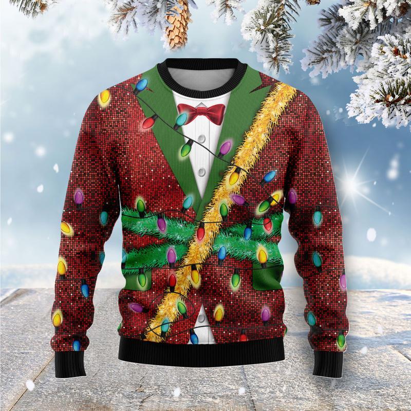 Christmas Light Ugly Christmas Sweater, Christmas Ugly Sweater,Christmas Gift,Gift Christmas 2022