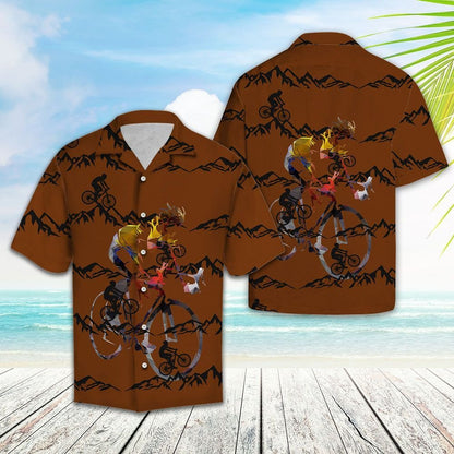 Biking Lover - Hawaiian Shirt,Hawaiian Shirt Gift, Christmas Gift