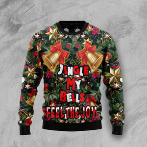 Jingle My Bells Feel The Joy Ugly Christmas Sweater,Christmas Ugly Sweater,Christmas Gift,Gift Christmas 2022