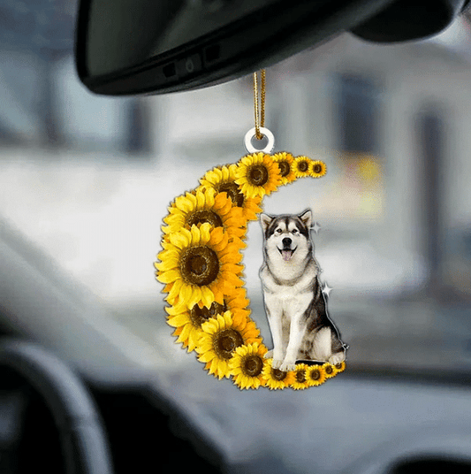 Ornáid Nollag Malamute Alaskan, Bronntanas Ornáide Nollag, Bronntanas Nollag, Maisiú Nollag