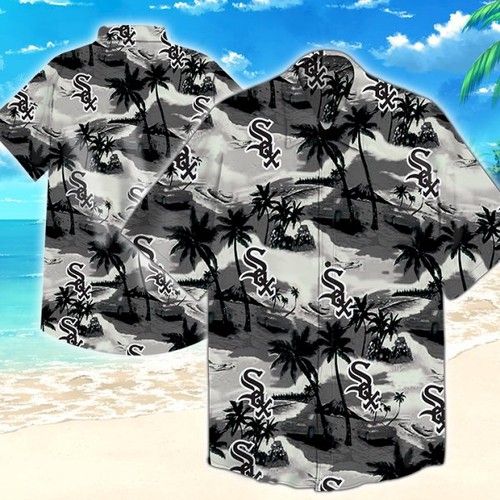 Chicago White Sox Hawaiian Shirt_Hawaiian Shirt Gift, Christmas Gift