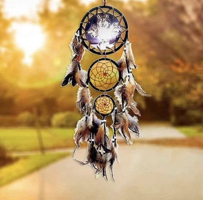 Car Hanging Ornament With Native American, Christmas Decoration