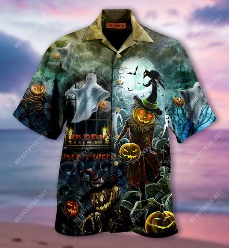 Everyday Is Halloween Hawaiian Shirt_Hawaiian Shirt Gift, Christmas Gift