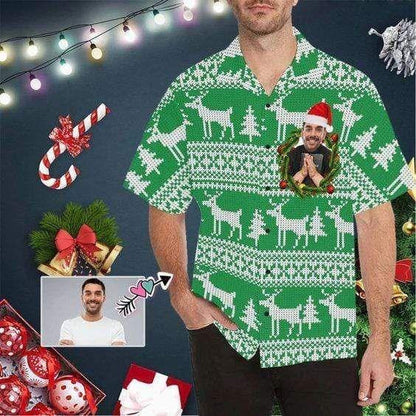 Grianghraf Saincheaptha Léine Haváís Nollag Patrún Cniotáilte Glas, Bronntanais Léine Haváís, Bronntanas Nollag