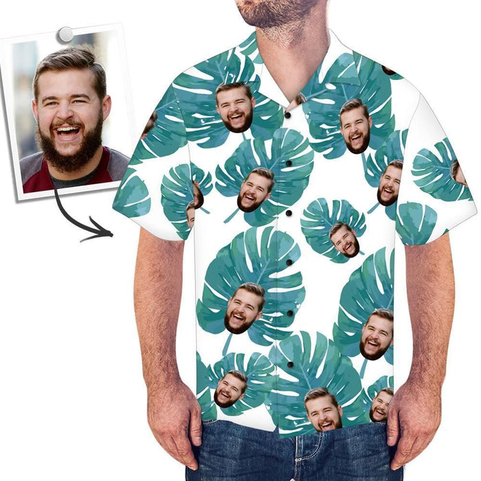 Custom Wife Face On Shirt Hawaiian Aloha Shirt Rose Hawaiian, Hwaiian For Gift