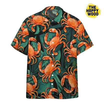 Crabs Hawaiian Hawaii Shirt, Hawaiian Shirt Gift, Christmas Gift