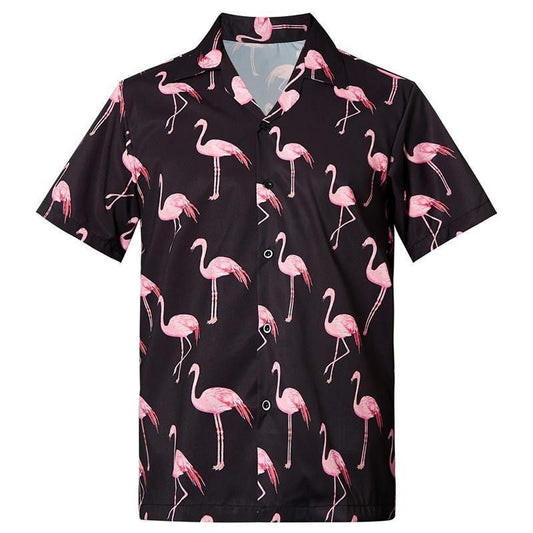 Buy Mens Hawaiian Shirts Flamingo-Hawaiian Shirt Gift, Christmas Gift