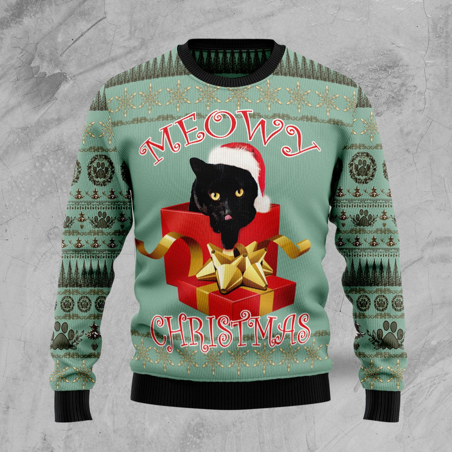 Black Cat Gift Ugly Christmas Sweater, Christmas Ugly Sweater,Christmas Gift,Gift Christmas 2022
