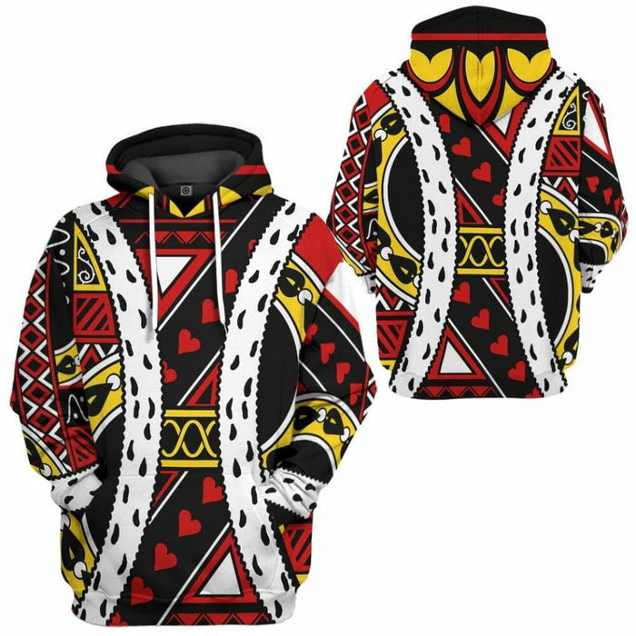 3D King of Hearts Charles Custom Tshirt Hoodie Apparel