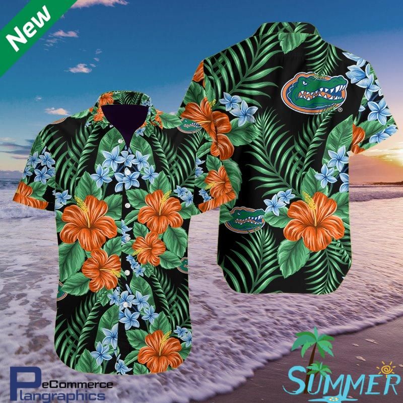 Florida Gators Aloha Shirt Léine Aloha Haváíais Léine Ghearr Trá Haváíais Shorts Shorts, Bronntanais Léine Haváíais, Bronntanas Nollag