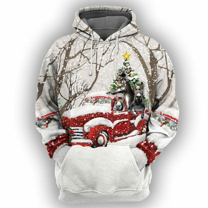 Donkey Christmas - 3D All Over Printed Shirt Tshirt Hoodie Apparel