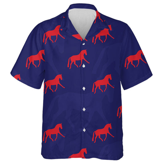 Ealaín Líne Réalaíoch Capaill Doodle Léine Haváís, Bronntanas Léine Haváíais, Bronntanas Nollag