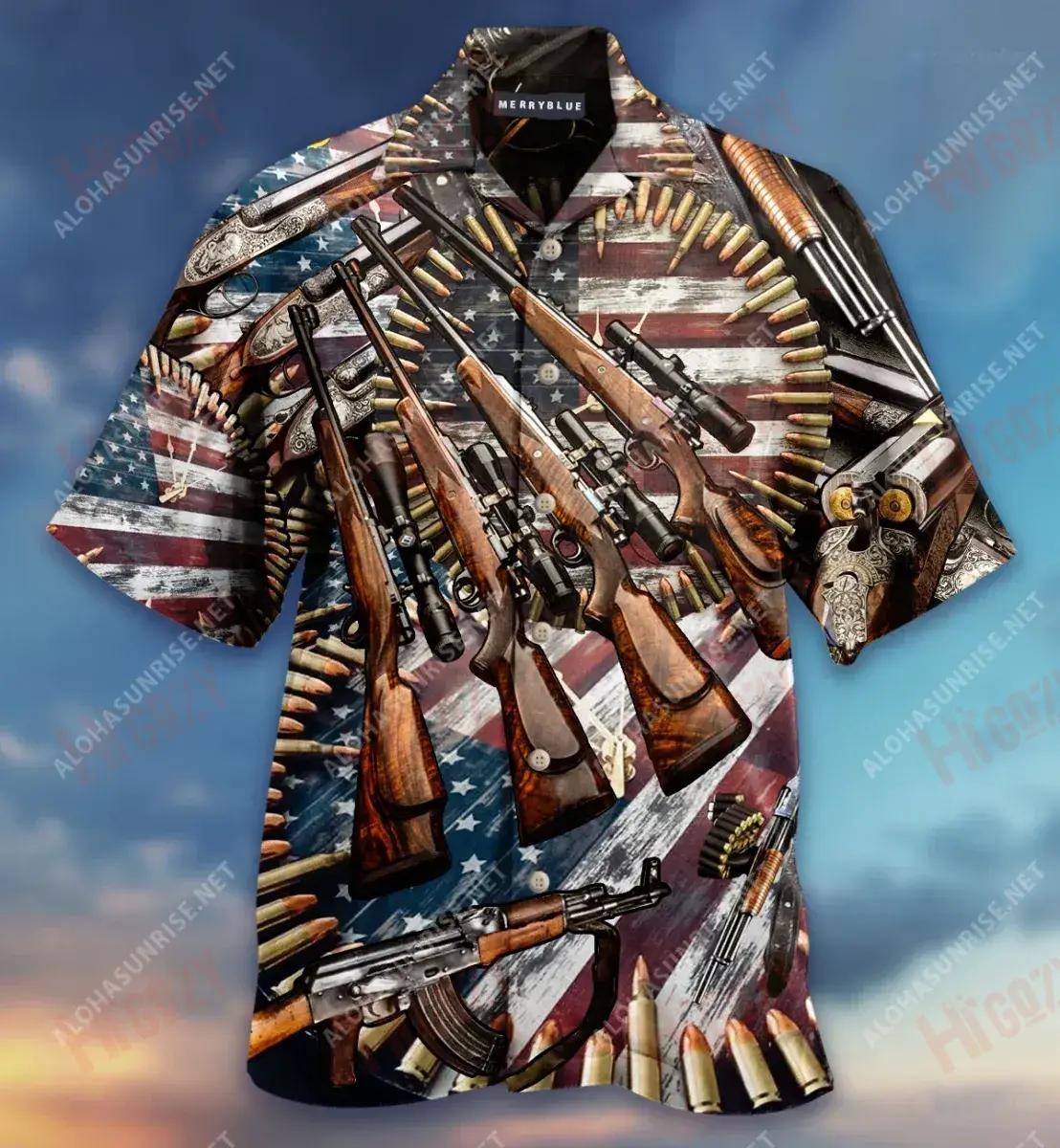 Make No Mistake About It, It'S American Control Unisex Hawaiian Shirt Ocean Short Sleeve Hawaiian Crazy Shirts Hawaiian Shirts For Women, Hawaiian Shirt Gift, Christmas Gift