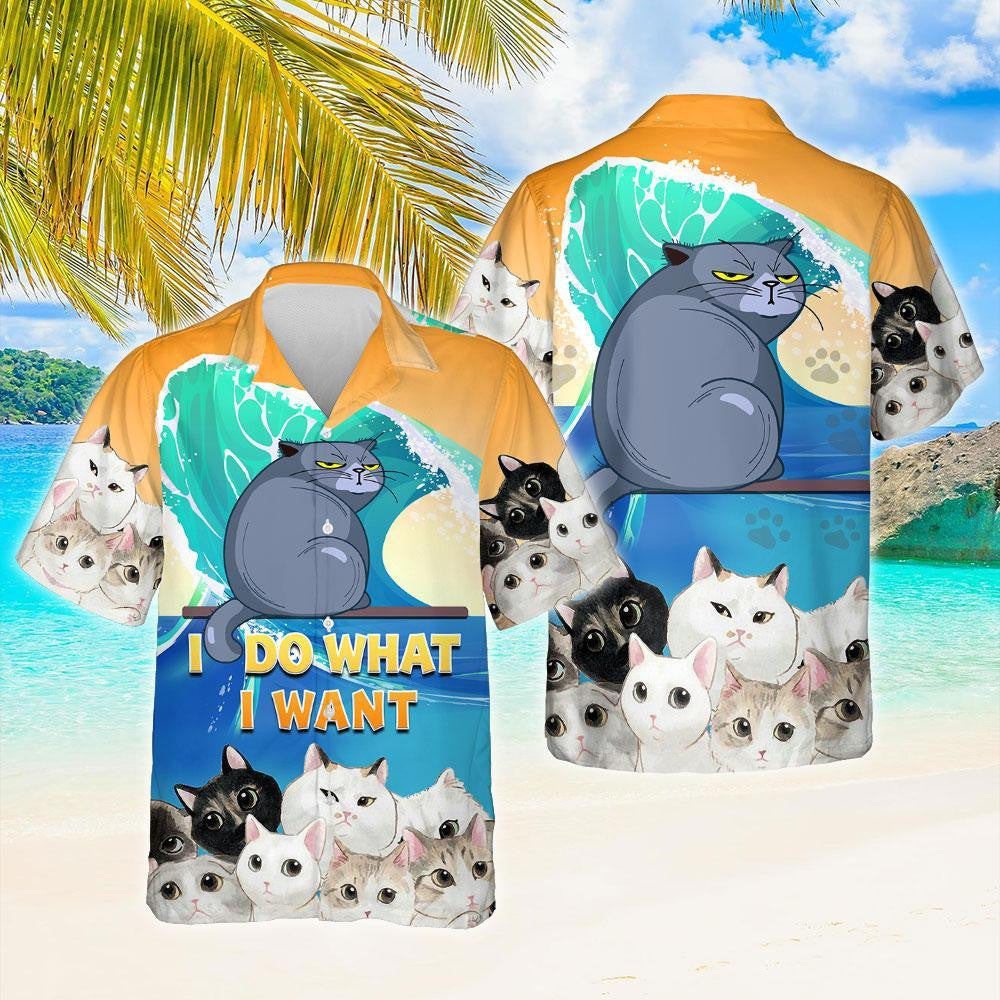 Dearadh Achomharc Cat Léine Haváíais Déanaim Mar a Theastaím, Bronntanas Léine Haváíais, Bronntanas Nollag