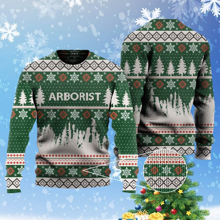 Arborist Christmas Ugly Christmas Sweater, Christmas Ugly Sweater,Christmas Gift,Gift Christmas 2022