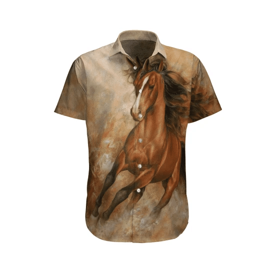 Exotic Horse Background Design Hawaiian Shirt,Hawaiian Shirt Gift, Christmas Gift