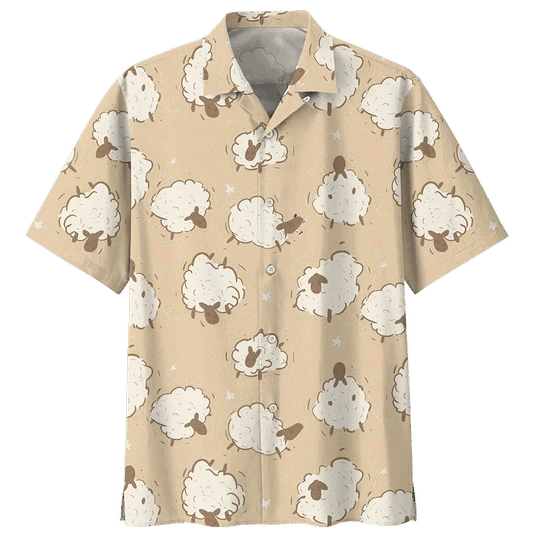 Dearadh Léaráid Chaorach Clasaiceach Léine Haváís, Haváís Do Bhronntanais