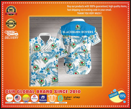 Blackburn Rovers Hawaiian Shirt ,Hawaiian Shirt Gift, Christmas Gift