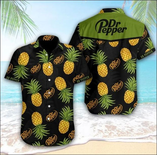 Dr Pepper Hawaiian Shirt â€“ Dnstyles_Hawaiian Shirt Gift, Christmas Gift