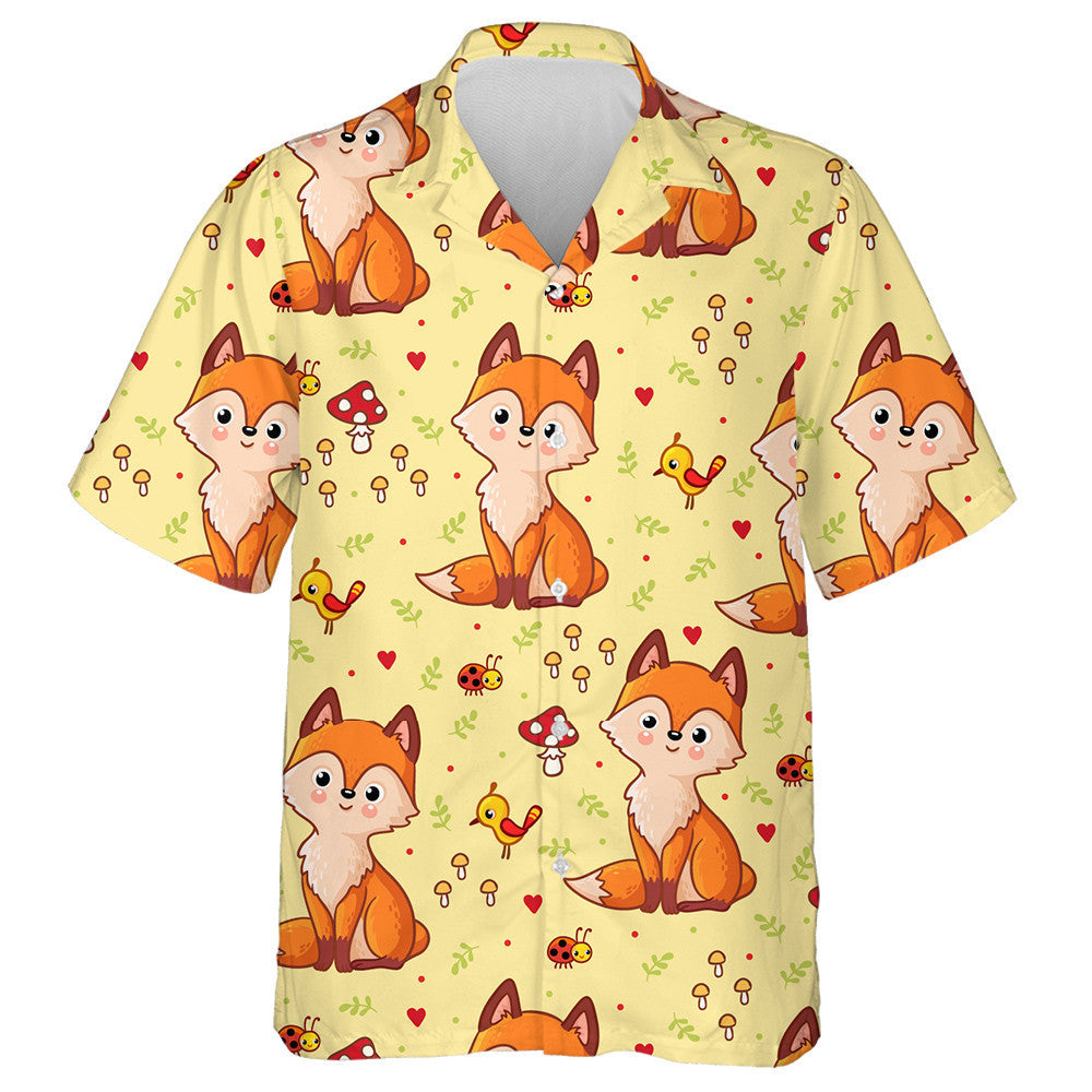 Sionnach Álainn Ar Chúlra Beacáin Agus Éan Léine Haváís, Bronntanas Léine Haváí, Bronntanas Nollag