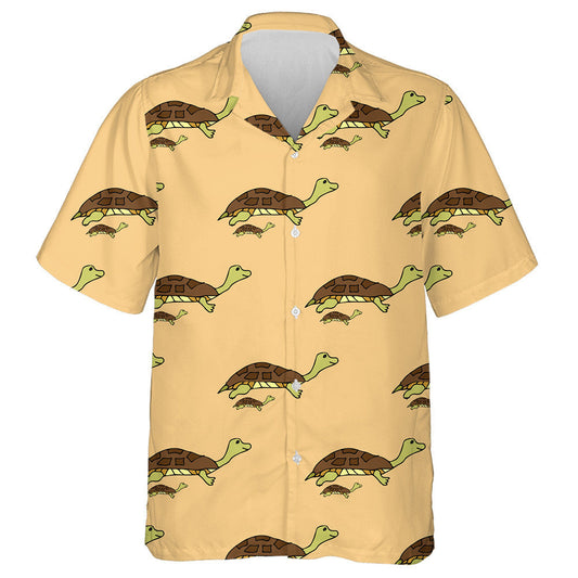 Turtar Gleoite Teaghlaigh ar Chúlra Datha Léine Haváís, Bronntanas Léine Haváí, Bronntanas Nollag