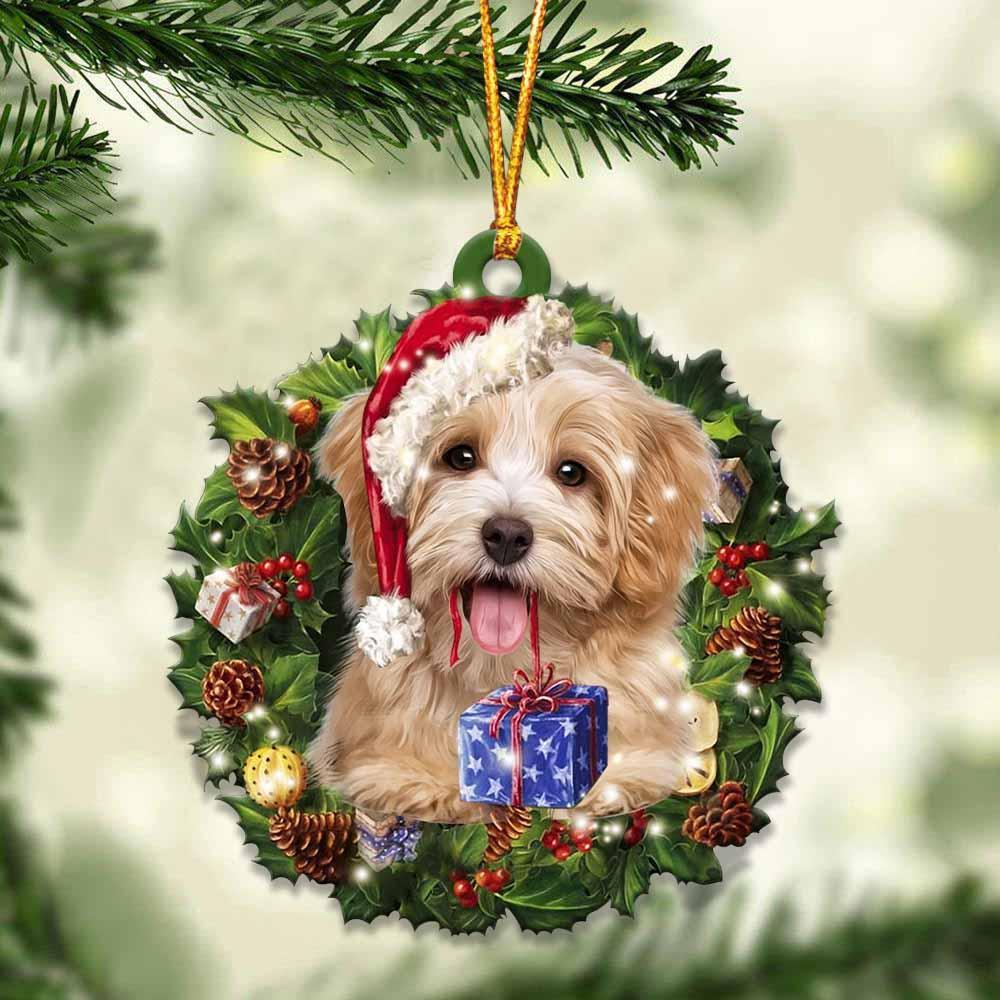 Havanese and Christmas gift for her gift for him gift for Havanese lover ornament, Christmas Gift,Christmas Decoration
