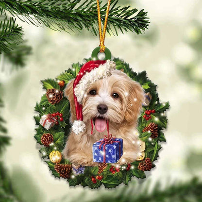 Havanese and Christmas gift for her gift for him gift for Havanese lover ornament, Christmas Gift,Christmas Decoration