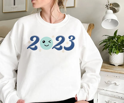 Léine Athbhliana 2023, 2023 Sweatshirt, 2023 Léine Smiley Athbhliana, Léine Athbhliana, Léine Athbhliana Shona, Bronntanas Athbhliana