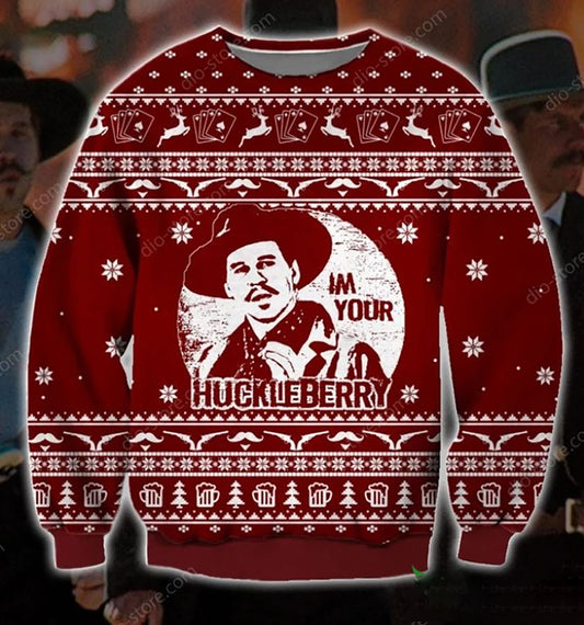 Patrún Cloch Thuama 3D Geansaí Gránna Nollag, Geansaí Gránna Nollag, Bronntanas Nollag, Bronntanas Nollag 2024