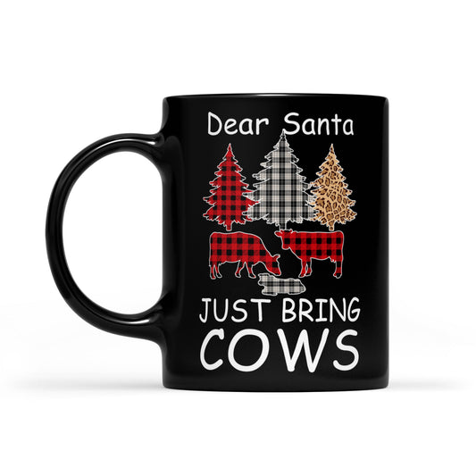 A Dhaidí na Nollag Beir leat ach Bó Finne Nollag Greannmhar. Bronntanas Muga Dubh Don Nollaig