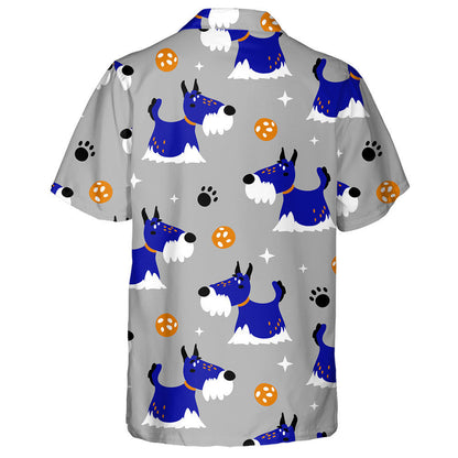 Cartoon Cute Dog Characters And Elements Hawaiian Shirt, Hawaiian For Gift
