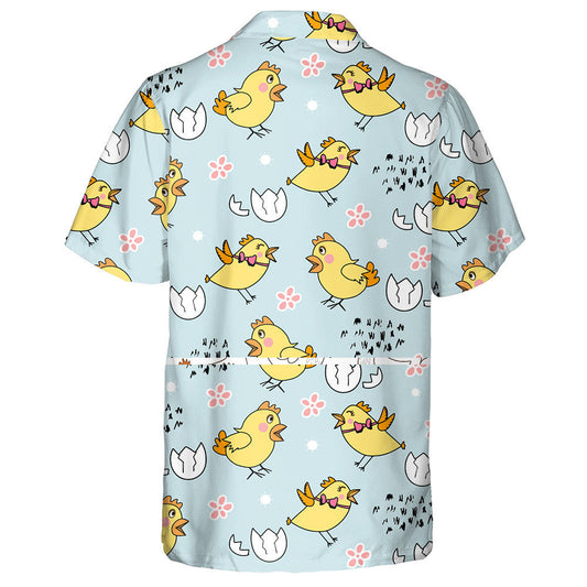 Sicín Greannmhar a Réitíonn Le Léine Haváíach Bláthanna Agus Uibheacha, Bronntanas Léine Haváíais, Bronntanas Nollag