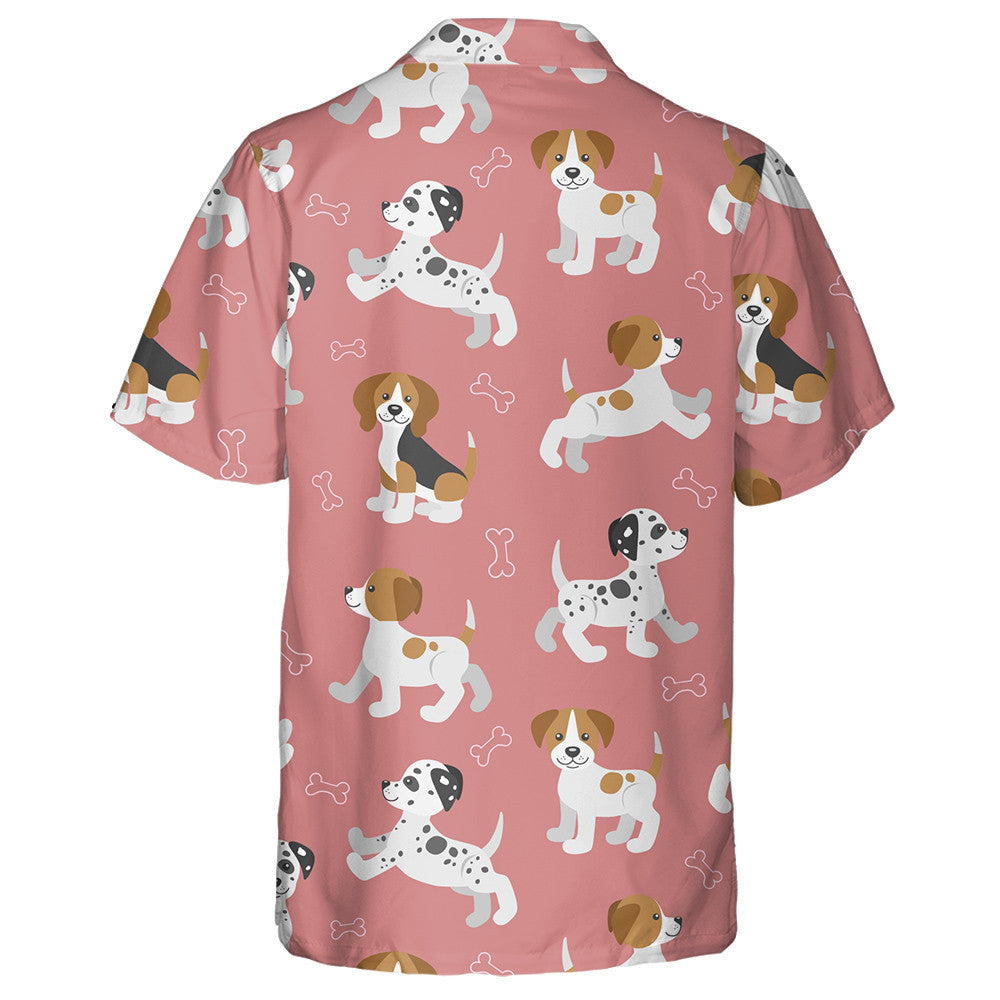 Dalmatian Madraí Cartoon Beagle Agus Léine Haváíach Jack Russell-Bhrocaire, Bronntanas Léine Haváís, Bronntanas Nollag