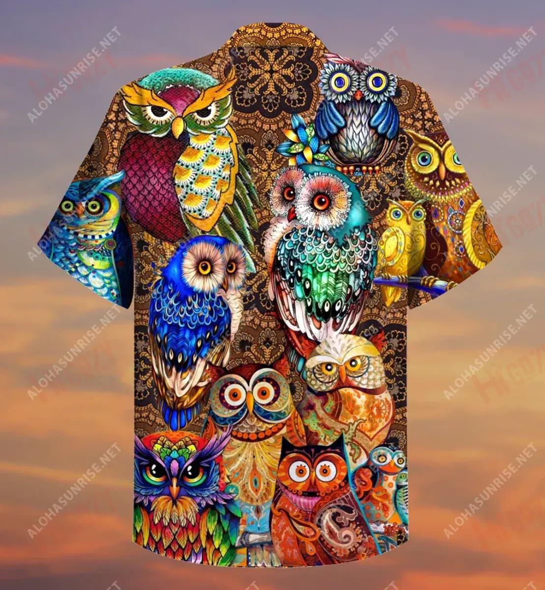 Tá an Ulchabhán chomh Cool Léine Ghearr haváís Léinte Trópaiceacha an tSamhraidh Léinte Haváís Saincheaptha Léinte haváíais do Mhná, Bronntanas Léine Haváís, Bronntanas Nollag