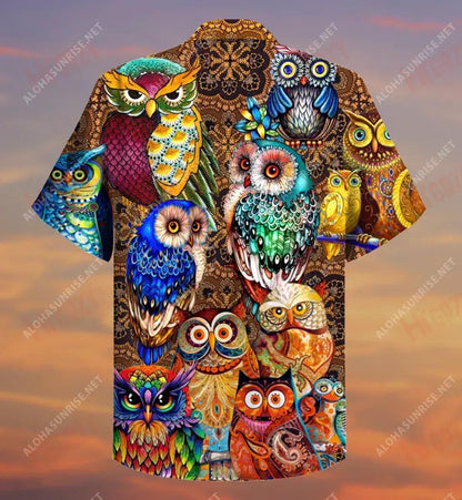 Tá an Ulchabhán chomh Cool Léine Ghearr haváís Léinte Trópaiceacha an tSamhraidh Léinte Haváís Saincheaptha Léinte haváíais do Mhná, Bronntanas Léine Haváís, Bronntanas Nollag