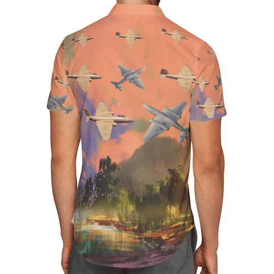 English electric canberra pr9 hawaiian shirt_Hawaiian Shirt Gift, Christmas Gift