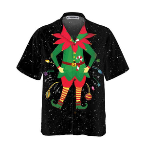 Christmas Elf Costume I'm The Sassy Elf Hawaiian Shirt, Hawaiian Shirt, Christmas Gift